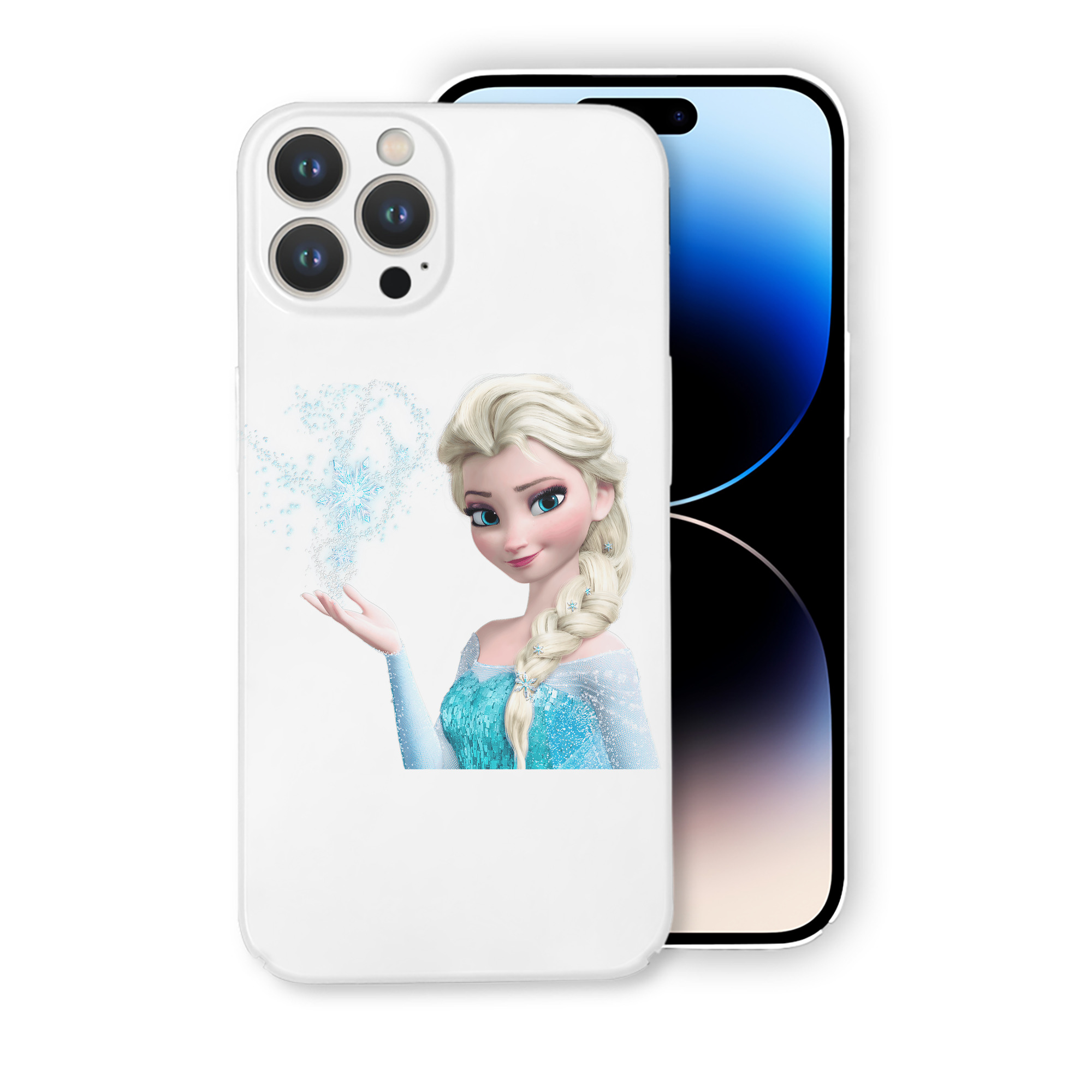 （画像用） アナと雪の女王 アンナ エルサ Frozen Anna Elsa 【iPhone 14シリーズ対応】ハードケース